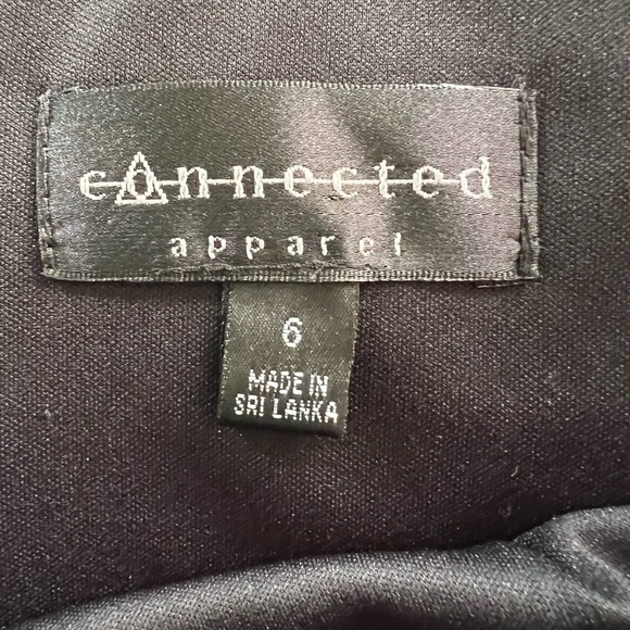 Connected Apparel Green Abstract Print Fit & Flare Dress - Picture 5 of 8